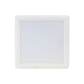  Tracon Falon kívüli, négyzetes LED lámpatest SAMSUNG chippel 230 VAC; 6W; 480lm; D=120×120 mm, 4000 K; IP20, EEI=A+