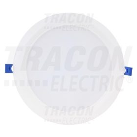   Tracon Kompakt beépíthető LED mélysugárzó SAMSUNG chippel 230 VAC; 24 W; 1920lm; D=225 mm, 4000 K; IP20, EEI=A