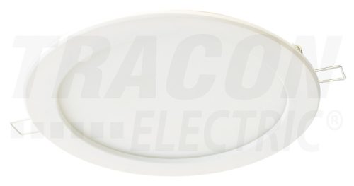 Tracon Védett, beépíthető LED mélysugárzó, fehér 230 VAC, 6 W, 4000 K, 390 lm, IP44, EEI=A