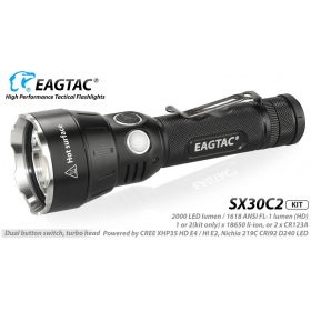 Eagletac Elemlámpa SX30C2 XP-L HI V3 CW