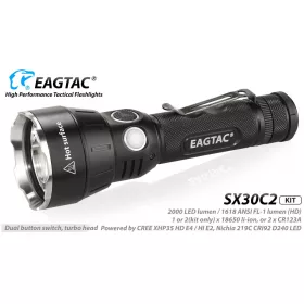 Eagletac Elemlámpa SX30C2 XP-L HI V3 CW