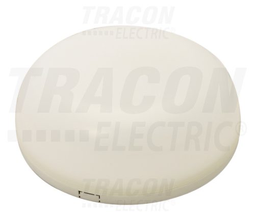 Tracon Védett, kerek fali LED lámpatest 230 VAC, 6 W, 4000 K, IP54, 420 lm, EEI=A
