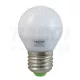 Tracon LED fényforrás 230 VAC, 5 W, 4000 K, E27, 370 lm, 250°, G45, EEI=A+