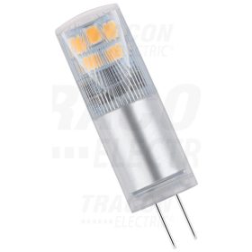   Tracon LED G4 fényforrás alumínium házzal 12 VAC/DC, 2,4 W, 4000 K, G4, 250 lm, 200°, EEI=A++