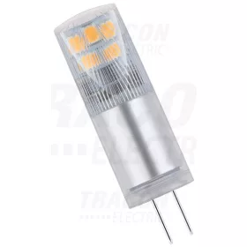   Tracon LED G4 fényforrás alumínium házzal 12 VAC/DC, 2,4 W, 2700 K, G4, 250 lm, 200°, EEI=A++