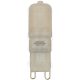 Tracon LED G9 fényforrás műanyag házban 230 V, 50 Hz, G9, 2,5 W, 180 lm, 4000 K, 300°, EEI=A+
