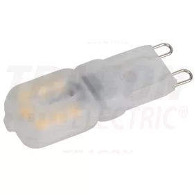   Tracon Tracon LED fényforrás műanyag házban, 230 VAC, 2,5 W,4000 K,G9,180 lm, 270°