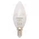 Tracon Gyertya burájú LED fényforrás, tejüveg 230 V, 50 Hz, 7 W, 2700 K, E14, 500 lm, 250°