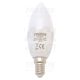 Tracon Gyertya burájú LED fényforrás, tejüveg 230 V, 50 Hz, 8 W, 2700 K, E14, 570 lm, 250°
