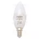Tracon Gyertya burájú LED fényforrás, tejüveg 230 V, 50 Hz, 8 W, 2700 K, E14, 570 lm, 250°