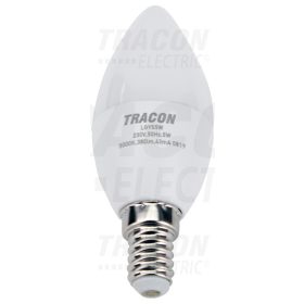 Tracon Gyertya búrájú LED fényforrás SAMSUNG chippel