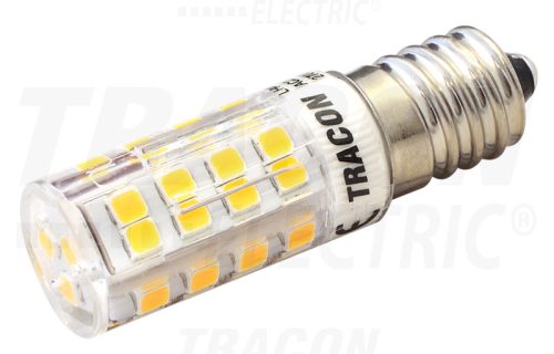 Tracon LED fényforrás 230V, 50 Hz, 4W, 4000K, E14, 320lm, T20, EEI=A+
