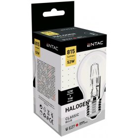 Entac Halogen Classic E27 52W 3000K
