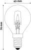 Entac Halogen Mini E14 28W 3000K