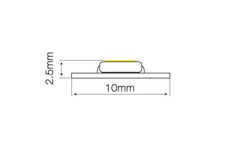 LED line PRIME LED strip COB 784 24V RGBW 21W DIGITAL SPI, digitális LED szalag 