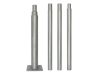 Lighting split pole 3m szürke, Lámpaoszlop d60mm-oszlopvég szürke acél 3000mm