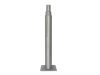 Lighting split pole 3m szürke, Lámpaoszlop d60mm-oszlopvég szürke acél 3000mm
