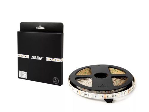 LEDline® Digitális LED szalag SMD 5050 60L/m 14,4W/m 120° IP20 DC 12V RGB