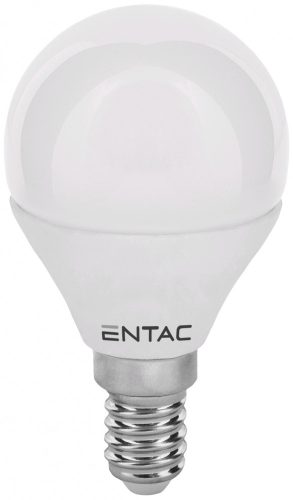 Entac LED Mini Globe E14 6,5W NW 4000K