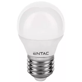 Entac LED Mini Globe E27 6,5W WW 3000K