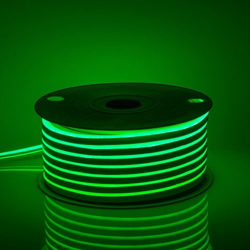 LED NEON FLEX 2835 120LED 24V ZÖLD 20m/tekercs