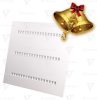 Sávos LED panel, négyzet, fehér