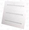 Sávos LED panel, négyzet, fehér