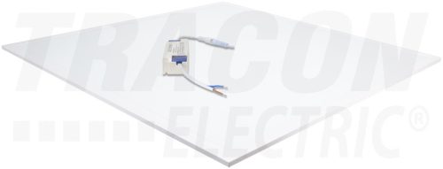 Tracon Háttérvilágítású mély panel 230VAC, 50Hz, 40W, 3300lm, 4000K, IP40, 595×595mm, EEI=A