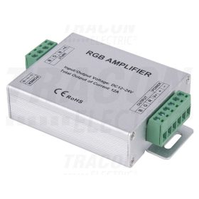Tracon Jelerősítő RGB LED szalagokhoz 12-24 VDC, 12 A