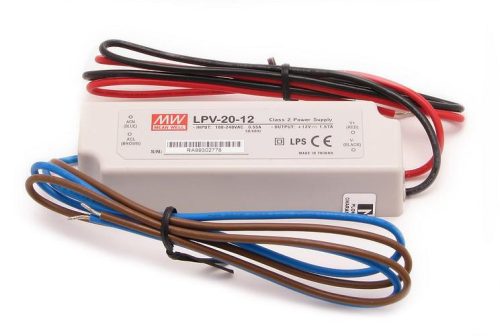 Meanwell Lpv-20-15 Kültéri Tápegység, 20W, 15V