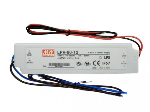 Meanwell Lpv-60-36 Kültéri Tápegység, 60W, 36V