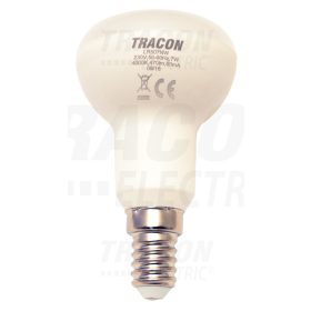   Tracon LED reflektorlámpa 230 V, 50 Hz, E14, 7 W, 470 lm, 4000 K, 120°, EEI=A+