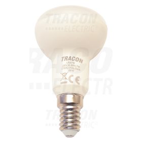   Tracon LED reflektorlámpa 230 V, 50 Hz, E14, 7 W, 470 lm, 2700 K, 120°, EEI=A+