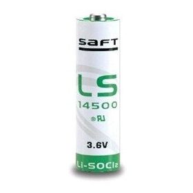 SAFT LS14500 AA 3,6V Lítium Ceruza Elem 2.6Ah