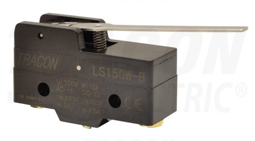 Tracon Helyzetkapcsoló, rugószáras 1×CO, 2A/230V AC, 48mm, IP00
