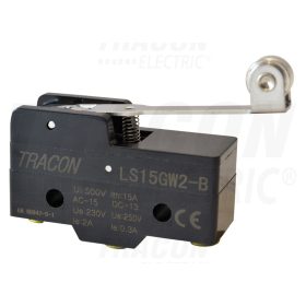   Tracon Helyzetkapcsoló, rugószáras-görgős 1×CO, 2A/230V AC, 35mm, IP00