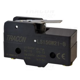   Tracon Helyzetkapcsoló, rugószáras 1×CO, 2A/230V AC, 17mm, IP00