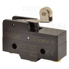   Tracon Helyzetkapcsoló, rugószáras-görgős 1×CO, 2A/230V AC, 19mm, IP00