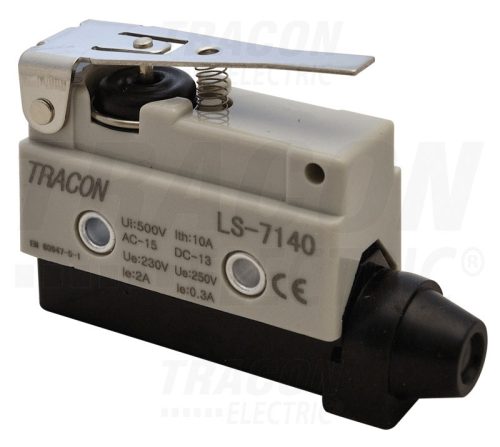 Tracon Helyzetkapcsoló, rugószáras 1×CO, 2A/230V AC, 46mm, IP40