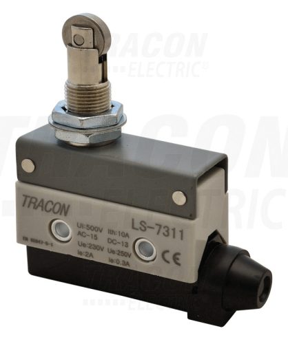 Tracon Helyzetkapcsoló, görgős 1×CO, 2A/230V AC, IP40