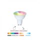 DURA SMART LED 5W RGB+W  GU10, MR16, WIFI, BLUETOOTH, AMAZON ALEXA, GOOGLE VOICE ASSISTANT