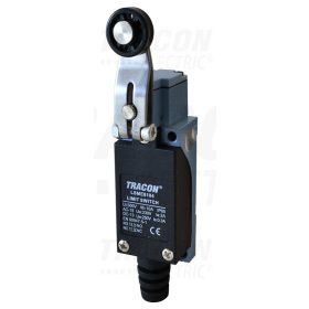   Tracon Helyzetkapcsoló, lengőkar-görgő 1×NO+1×NC, 5A/250V AC, 30mm, IP65