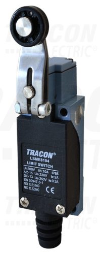 Tracon Helyzetkapcsoló, lengőkar-görgő 1×NO+1×NC, 5A/250V AC, 30mm, IP65
