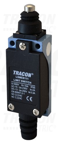 Tracon Helyzetkapcsoló, kúpos-ütközős 1×NO+1×NC, 5A/250V AC, IP65