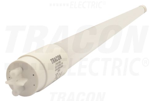 Tracon Üveg LED világító cső, opál burás 230 V, 50 Hz, G13, 18 W, 1600 lm, 6500 K, 200°, EEI=A+