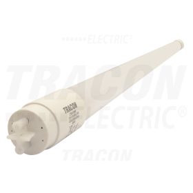   Tracon Üveg LED világító cső, opál burás 230 V, 50 Hz, G13, 18 W, 1600 lm, 2700 K, 200°, EEI=A+