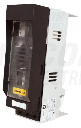 Tracon Biztosítós szakaszolókapcsoló, gyűjtősínre, alsó kábelbev. 500/690V AC, 220/400V DC, max.125A, 3P, 000, 60mm