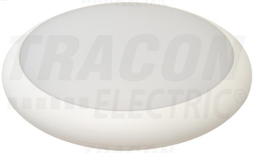Tracon Fényerő-szabályozható LED fali lámpatest, 3 színhőmérséklet 230VAC,25W,2450/2600/2500lm,3000/4000/5700K,120°,IP65,EEI=A