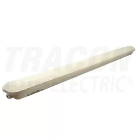   Tracon Védett LED ipari lámpatest vészvilágító funkcióval 230 V, 50 Hz, 36 W/3W, 4000 K, 3000/280 lm, IP65