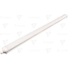   Tracon Védett LED ipari lámpatest, 230 VAC, 18 W, 2160 lm, 4000 K, IP65, IK08, EEI=E